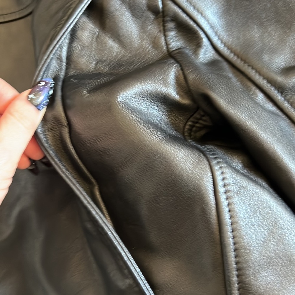 Saint Laurent Leather Jacket - Picture 16 of 16